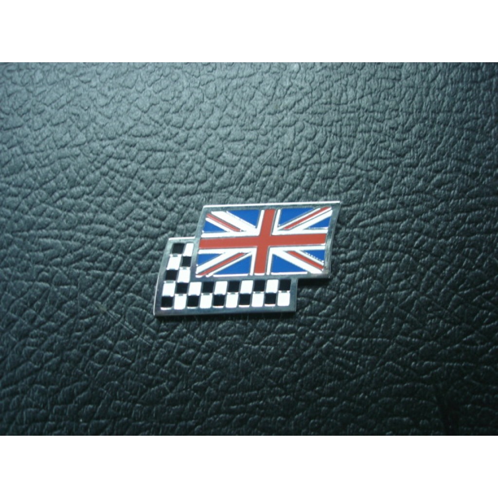 Bandeira inglesa/xadrêz de colar